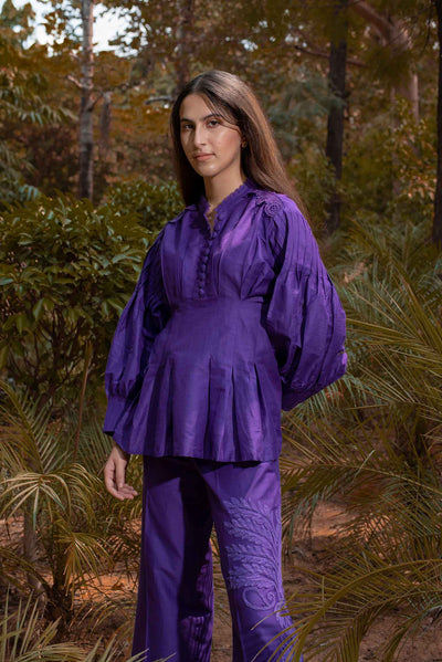 SILK SET PURPLE