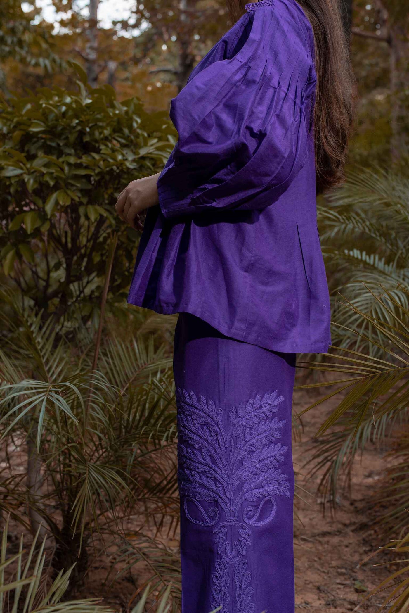 SILK SET PURPLE