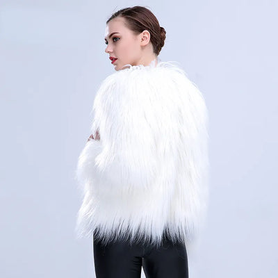 LED Light Fur Coat